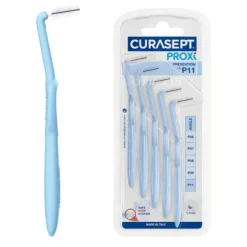 Curasept Proxi Angle Prevention P11 Iso 3 Scovolino Azzurro 5 Pezzi Scovolini