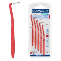 Curasept Proxi Angle Treatment T12 Iso 3 Scovolino Rosso 5 Pezzi Scovolini