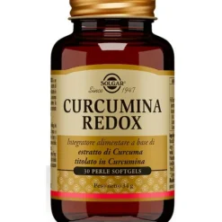 Curcumina Redox 30 Perle Soft-Gels Salute Della Pelle Ed Anti-Invecchiamento