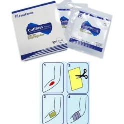 Cutifass Garza Impregnata Con Pomata 10 X 10 Cm 10 Pezzi Medicazione Avanzata