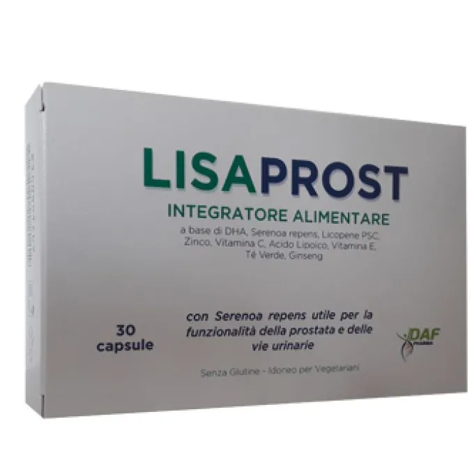 Daf Pharma Di Alfredo Pulpito Lisaprost 30 Capsule Salute Intima Uomo