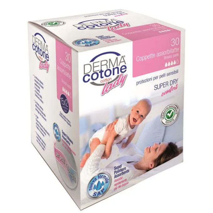 Da.ma. Distribuzione Dermacotone Coppetta Assorbilatte 30 Pezzi