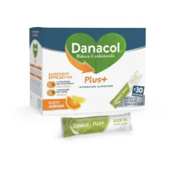 Danacol Plus+ Integratore Colesterolo 30 Stick Salute Del Cuore