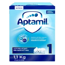 Danone Nutricia Spa Soc.ben. "Aptamil 1 Nutricia 1,1Kg" Latte Primi Mesi