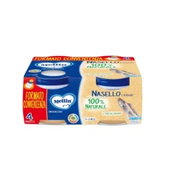 Danone Nutricia Spa Soc.ben. Mellin Omog Nasello 4X80G Pesce