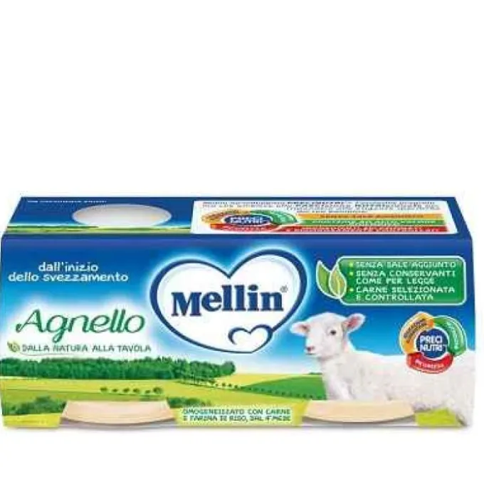 Danone Nutricia Spa Soc.ben. "Omogeneizzato Di Carne Agnello Mellin 4X80G"