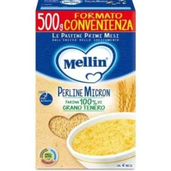 Danone Nutricia Spa Soc.ben. "Pastina Perline Micron Mellin 500G" Pastine