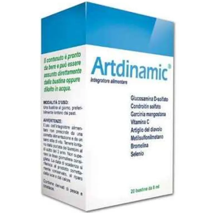 Ddfarma Art Dinamic Integratore 20 Bustine 8 Ml Salute Delle Articolazioni