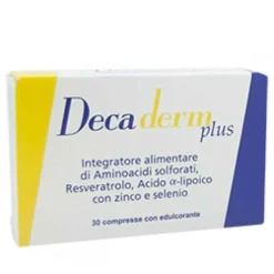 Decaderm Plus Integratore 30 Compresse Integratori Anticaduta
