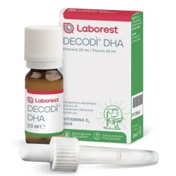 Decodi Dha Integratore Di Vitamina D3 E Dha In Gocce 20 Ml Salute Del Neonato