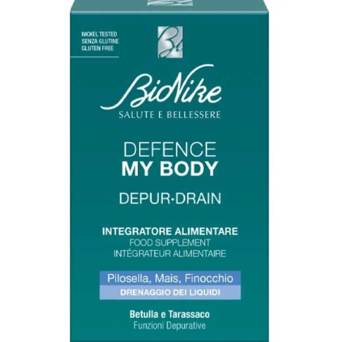 DEFENCE MY BODY DEPURDRAIN INTEGRATORE DRENANTE 20 BUSTINE - INTEGRATORE ALIMENTARE