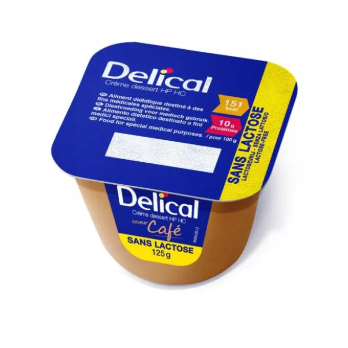 Delical Creme Caffe 4 X 125 G Alimenti Iperproteici