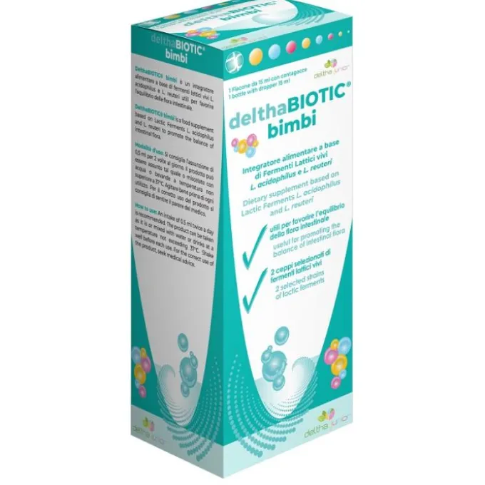 Delthabiotic Bimbi Gocce 15 Ml Fermenti Lattici Bimbi
