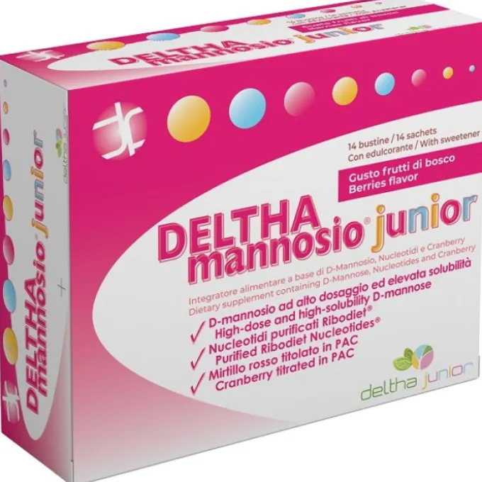 Deltha Mannosio Junior 14 Bustine Salute Intima Donna