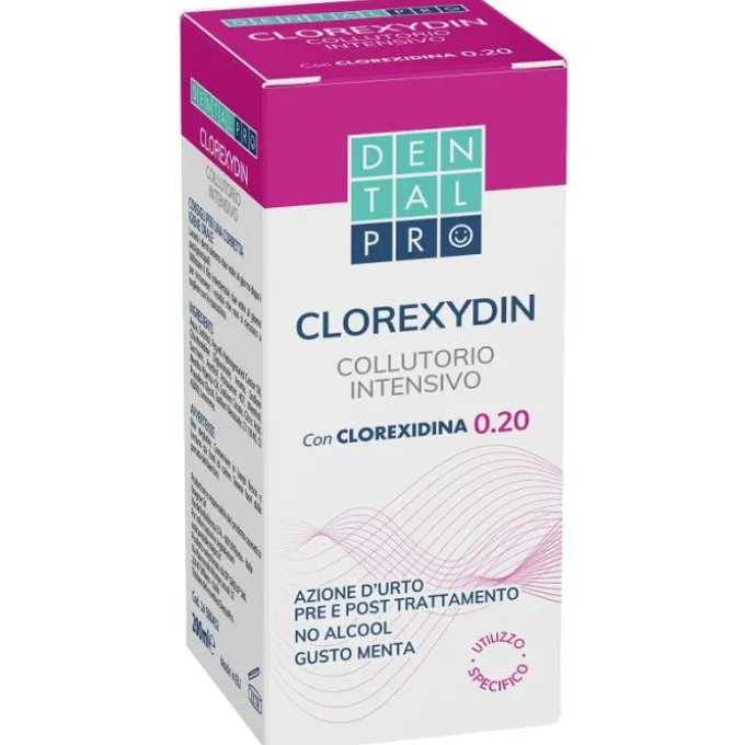 DENTALPRO COLLUTORIO CLOREXYDIN 0,20% - DISPOSITIVO MEDICO CLASSE IIA