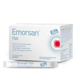 Depofarma Emorsan Fleb Integratore Alimentare 14 Stick Pack Da 15 Ml Emorroidi