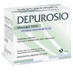 Depurosio 20 Bustine Da 13,3 G Senza Glutine Senza Lattosio Lassativi Azione Delicata