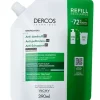 Dercos Technique Shampoo Antiforfora Ds Grassi Refill 390 Ml