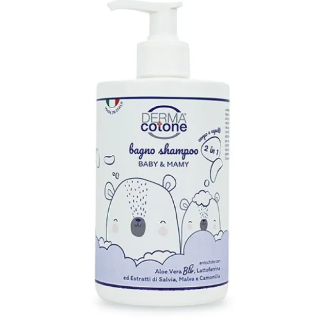 Dermacotone Bagno Shampoo 2 In 1 Corpo E Capelli Baby & Mamy500 Ml