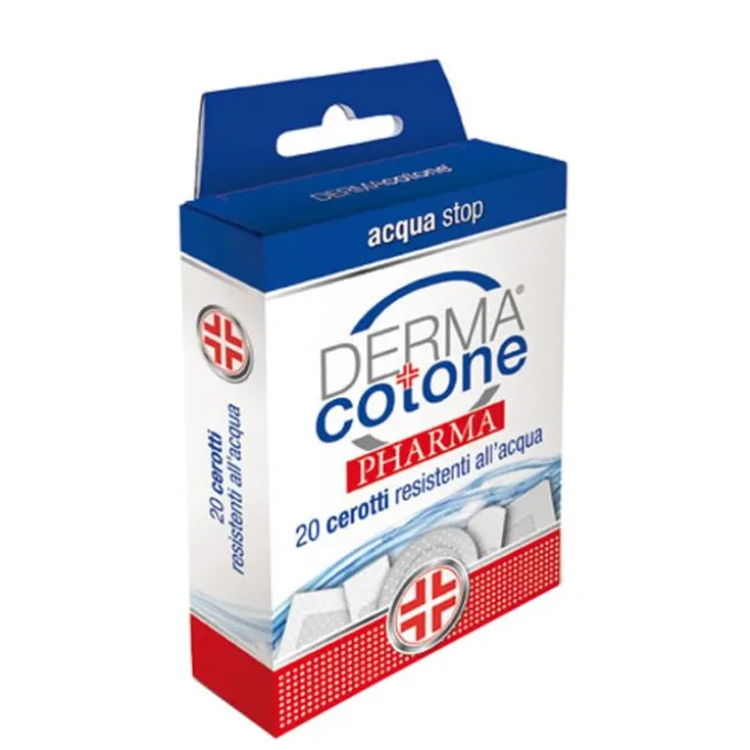 Dermacotonepharma Cerotto Resistente Acqua 20 Pezzi Cerotti Impermeabili