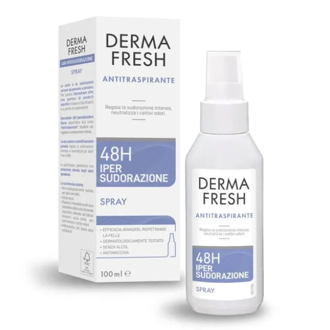 Dermafresh 48H Ipersudorazione Spray 100 Ml