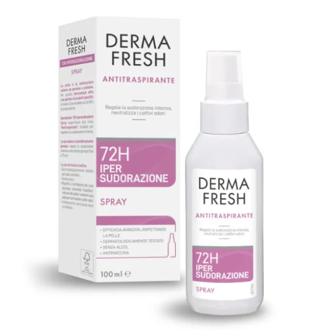 Dermafresh 72H Ipersududorazione Spray 100 Ml