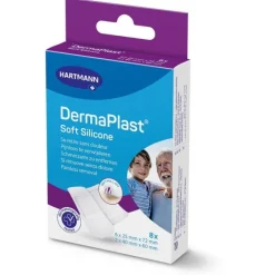 DERMAPLAST SOFT SILICONE CEROTTO 2 FORMATI 8 PEZZI
