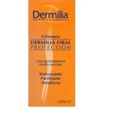 Dermilia Oral Protection Collutorio Rinfrescante Antiplacca 200 Ml