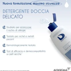 Dermon Detergente Doccia Delicato 400 Ml Detersione Pelle Normale