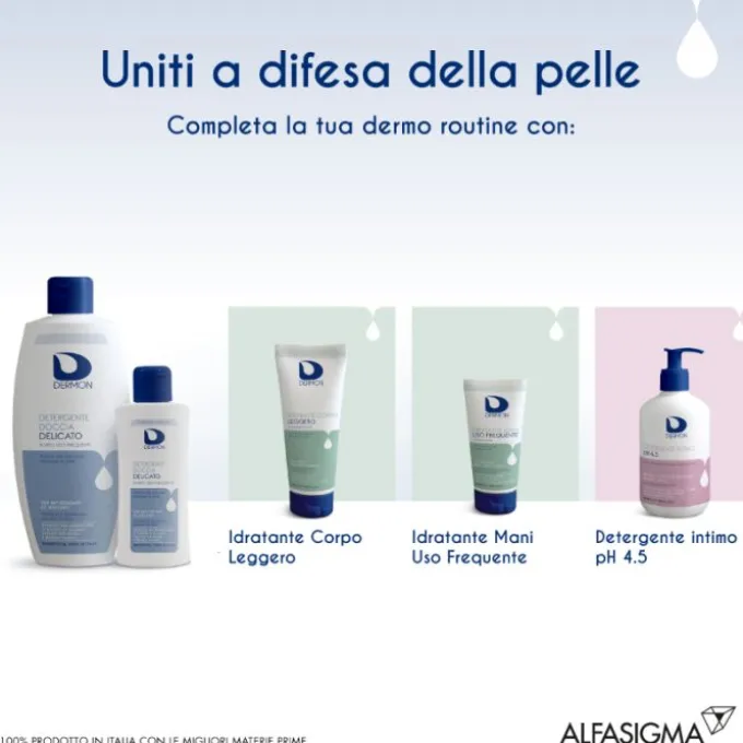 Dermon Detergente Doccia Delicato 400 Ml Detersione Pelle Normale