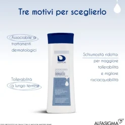 Dermon Detergente Doccia Dermico Per Infezioni Microbiche 250 Ml Detersione Pelle Normale