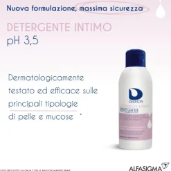 Dermon Intimo Attivo Ph 3.5 Azione Preventiva 250 Ml Igiene Quotidiana