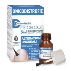 Dermovitamina Micoblock 3In1 Onicodistrofie Soluzione Ungueale 7 Ml Funghi