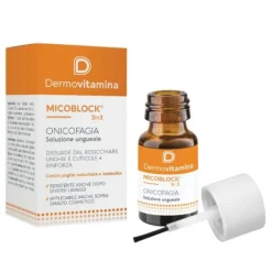 DERMOVITAMINA MICOBLOCK ONICOFAGIA SMALTO AMARO ANTI-MANGIA UNGHIE - SMALTO COSMETICO