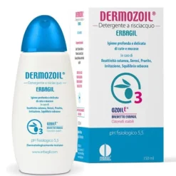Dermozoil Detergente A Risciacquo 150 Ml Detersione Pelle Secca