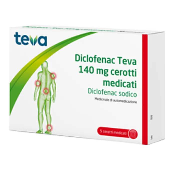 Diclofenac Te 5Cer Med 140Mg