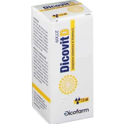Dicofarm Dicovit D Integratore Vitamina D3 Bambino Gocce 7,5 Ml Salute Del Neonato