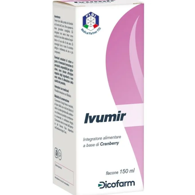 Dicofarm Fitoterapici Ivumir Sciroppo Integratore 150 Ml Salute Intima Donna
