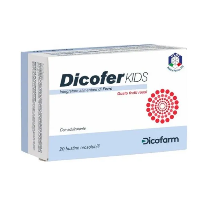 Dicofer Kids Integratore Ferro 20 Bustine Salute Del Neonato