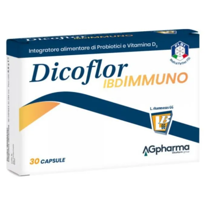 Dicoflor Ibdimmuno 30 Capsule Fermenti Lattici