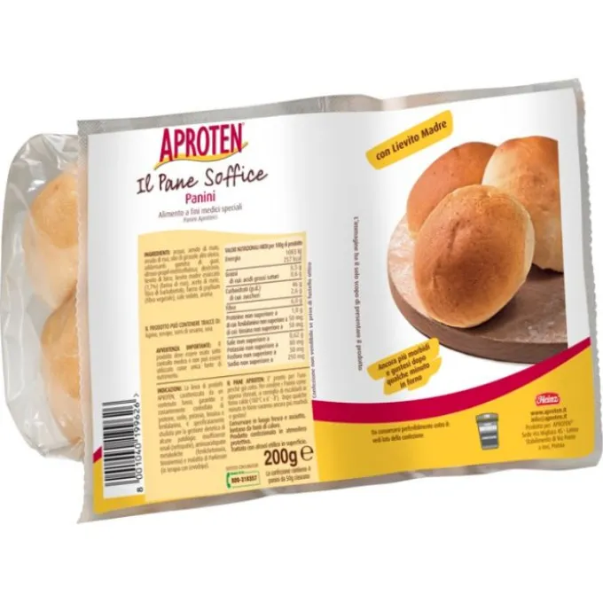 Dieterba Aproten Panini 4X50G Pane E Sostituti