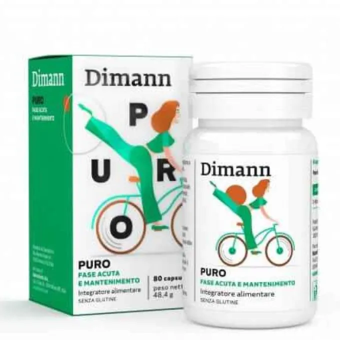 Dimann Puro Integratore Contro La Cistite 80 Capsule
