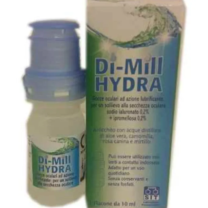 Dimill Hydra Gocce Oculari Lubrificanti 10 Ml Occhi Secchi