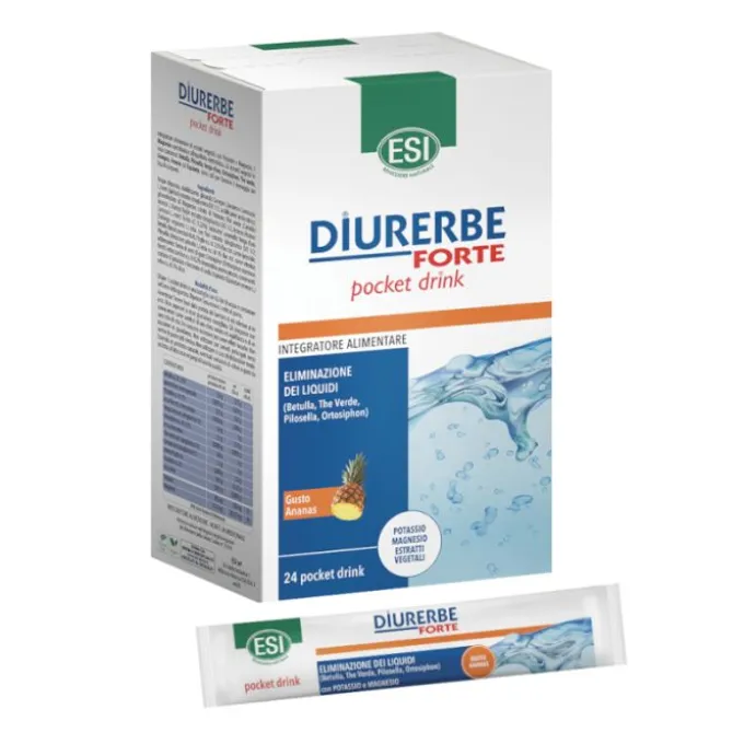 Diurerbe Forte Ananas 24 Pocket Drink