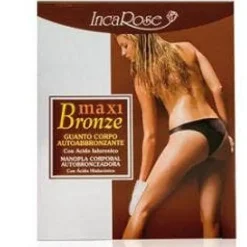 Di-Va Incarose Maxi Bronze Guanto Autoabbrozante 3 Pezzi Accessori Igiene, Cura E Depilazione