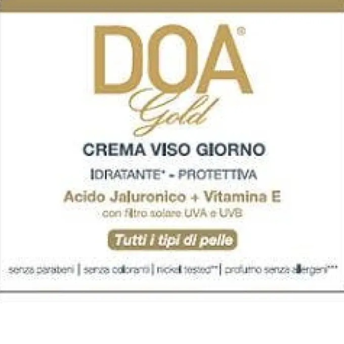Doafarm Doa Gold Crema Viso Giorno Idratante 50 Ml Idratanti Viso Pelle Normale