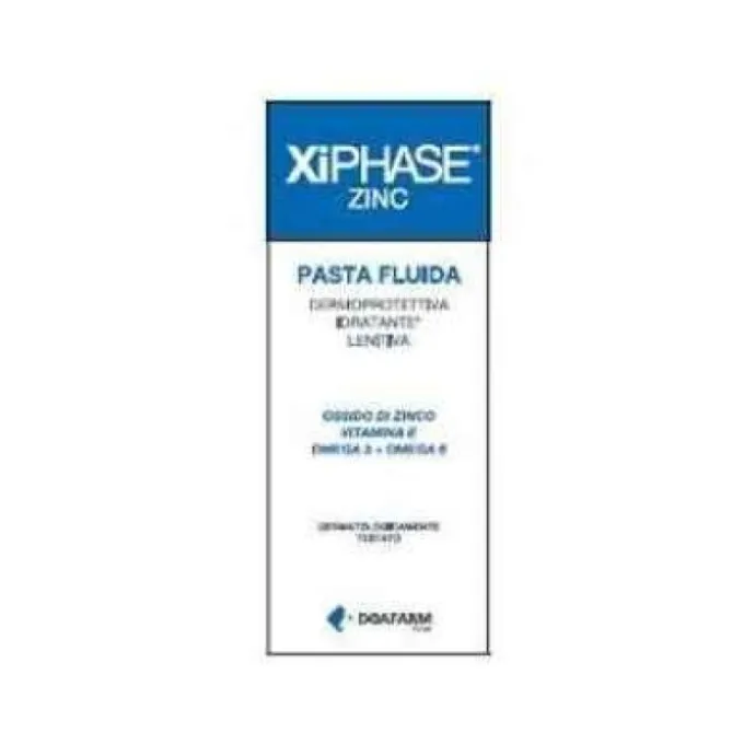 Doafarm Xiphase Zinc Pasta Fluida All'ossido Di Zinco 50 Ml Idratazione Pelle Secca