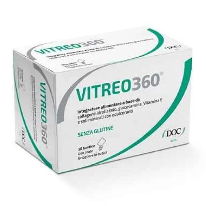 Doc Generici Vitreo360 Integratore 30 Bustine Patologie Oculari