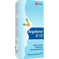 Dompe' Argotone 0-12 Gocce Nasali Bambini Fluidificanti 20 Ml Raffreddore