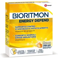 Dompe' Bioritmon Energy Defend 14 Bustine Energia E Ricarica